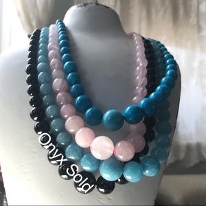 Gem Treasures Beaded Necklace